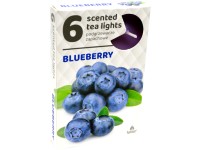 Čajové 6ks Blueberry vonné sviečky