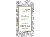 Dárkový voucher Yankee Candle v hodnotě 1000 Kč