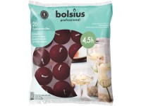 Bolsius plávajúce 20ks bordó sviečky