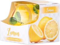 Sklo Dekor 80 x 72 mm Lemon vonná sviečka