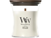 WoodWick White Teak kis gyertya
