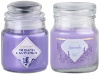 Emocio Sklo 57x85 mm se skleněným víčkem French Lavender vonná svíčka