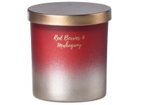 Emocio sklo 80x90 mm s plechovým víčkem vonná svíčka, v dárkové krabičce Red Berries & Mahogany