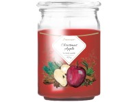 Emocio Sklo 93x142 mm so sklenným viečkom Christmas Apple vonná sviečka