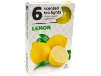Čajové sviečky 6 ks Lemon