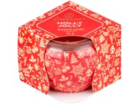 Emocio Sklo Dekor 70x62 mm Holly Jolly - Enchanted Sparkle, vonná svíčka