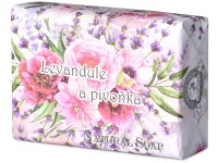 Mydlo Levanduľa a pivonka, prírodná 200g