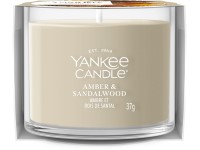 YANKEE CANDLE ÜVEG MINTAGYERTAY AMBER & SANDALWOOD