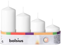 Bolsius stupňovitá sviečka 4 ks 4,8x4,8 cm