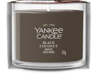 YANKEE CANDLE ÜVEGBE TÖLTÖTT MINTAGYERTYA BLACK COCONUT