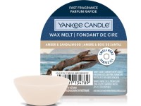YANKEE CANDLE AMBER & SANDALWOOD AROMALÁMPÁBA VALÓ ILLATOS VIASZ ÚJ