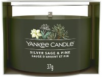 YANKEE CANDLE ÜVEGBE TÖLTÖTT MINTAGYERTYA SILVER SAGE & PINE