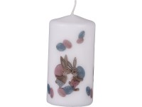 Valec 60x120mm potlač zajačikovia, sviečka