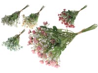 Umělé květiny, plast 370mm směs polních květin, mix