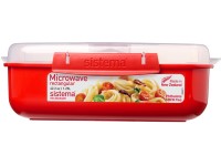 Sistema® Microwave™ Krabička na ohřev jídla 1,25 l, červená