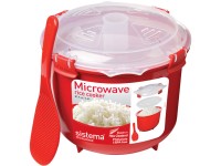 Sistema® Microwave™ Rýžovar 2,6 l, červená