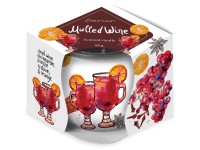 Emocio Sklo Dekor 70x62 mm Mulled Wine, vonná svíčka