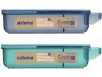 Sistema Ocean Bound Uzsonnás doboz 445 ml, vegyes színek