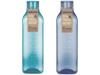 Sistema Ocean Bound Square Kulacs csavaros fedővel 1 l, vegyes színek