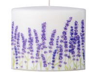 Elipsa 115x53x100 mm Lavender, sviečka