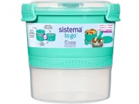 Sistema® TO GO™ Dóza na oběd s miskou a vidličkou 965 ml, mátová