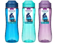 Sistema Hydrate Active Flip Top Kulacs 800 ml, vegyes színek
