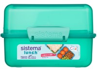 Sistema® Lunch™ Krabička na oběd s 2 oddíly 1,4 l, mátová