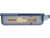 Sistema® Ocean Bound Krabička na desiatu 445 ml, modrá