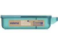 Sistema® Ocean Bound Krabička na desiatu 445 ml, mätová