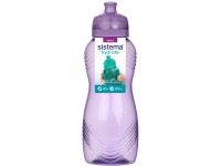 Sistema® Hydrate™ Láhev Wave Twist ‘n’ Sip 600 ml, fialová