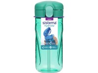 Sistema® Hydrate™ Láhev Quick Flip Top s brčkem 520 ml, mátová