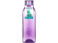 Sistema® Hydrate™ Láhev Square šroubovací víčko 725 ml, fialová