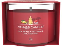 YANKEE CANDLE VOTIVNÍ SVÍČKA PLNĚNÁ VE SKLE BIG APPLE CHRISTMAS