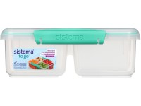 Sistema® TO GO™ Čtyřkomorová krabička 1,7 l, mátová