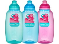 Sistema Hydrate Squeeze Twist n Sip Kulacs 380 ml, vegyes színek