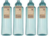 Sistema® Ocean Bound Láhev Swift Squeeze Twist ‘n’ Sip 480 ml 4 pack, mátová