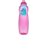 Sistema® Hydrate™ Láhev Helix Squeeze Twist ‘n’ Sip 600 ml, růžová