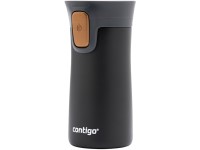 Contigo Termo láhev Pinnacle s bronzovým tlačítkem 300 ml, Matte Black