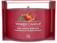 YANKEE CANDLE VOTIVNÍ SVÍČKA PLNĚNÁ VE SKLE RED APPLE WREATH