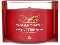 YANKEE CANDLE ÜVEGBE TÖLTÖTT MINTAGYERTYA SPARKLING CINNAMON