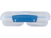 Sistema® TO GO™ Krabička na desiatu s 2 oddielmi 350 ml, modrá