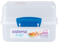 Sistema® TO GO™ Krabička na obed s 2 oddielmi 1,4 l, modrá