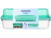 SM.To Go/Ételtároló Flip and Nest 1,8 l, zöld