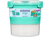 SM.To Go/Dóza, miska a vidlička 965 ml, zelená