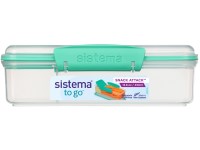 Sistema TO GO Uzsonnás doboz 410 ml, zöld