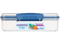Sistema TO GO Uzsonnás doboz 410 ml, kék