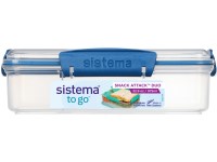 SM.To Go/Ételtároló, 2 rekeszes 975 ml, kék