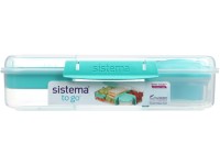 SM.To Go/Krabička 1,48 l, 3 priehradky, téglik, zelená