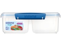 Sistema TO GO Négyrekeszes doboz 1,7 l, kék