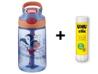 Contigo Detská fľaša Gizmo Flip 420 ml, Wink Dancer + lepidlo UHU 8,2g ZADARMO